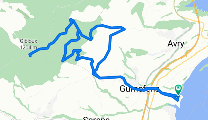Wiederhergestellte Route