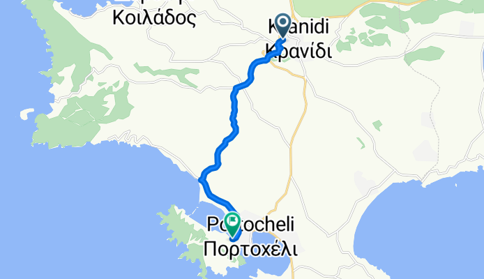 Kranidi - Porto Cheli