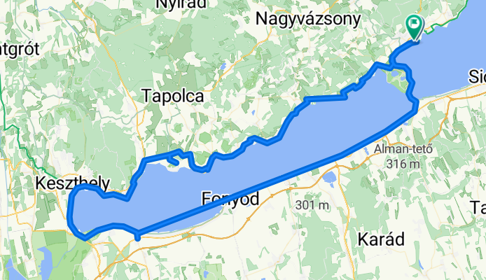 Aranyhíd sétány - Tagore sétány