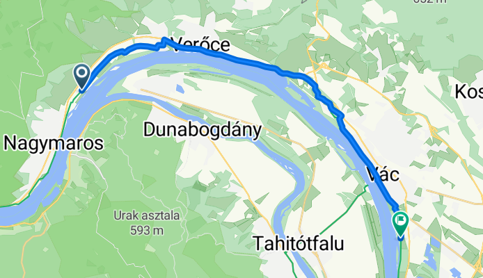 Ruhige Route
