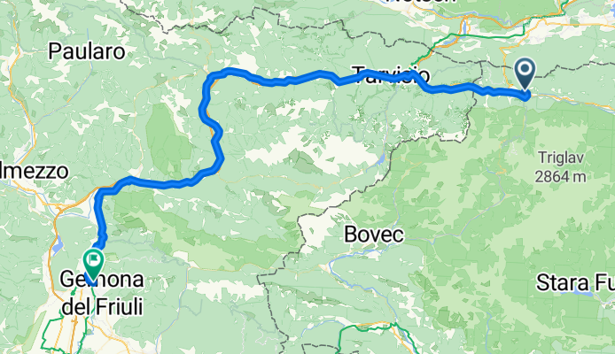 Natura Eco Camp(KG)-Gemona Ai Pioppi camp 82 km