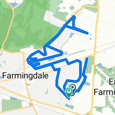 S Crescent Dr, Farmingdale to S Crescent Dr, Farmingdale