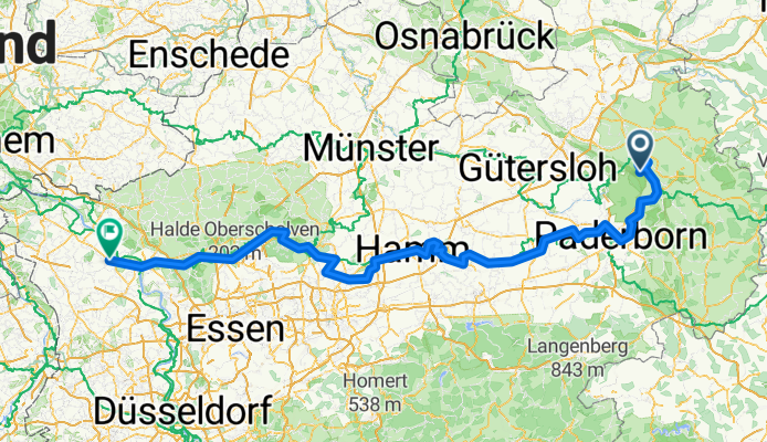 Hiddesen nach Kurfürstenstraße