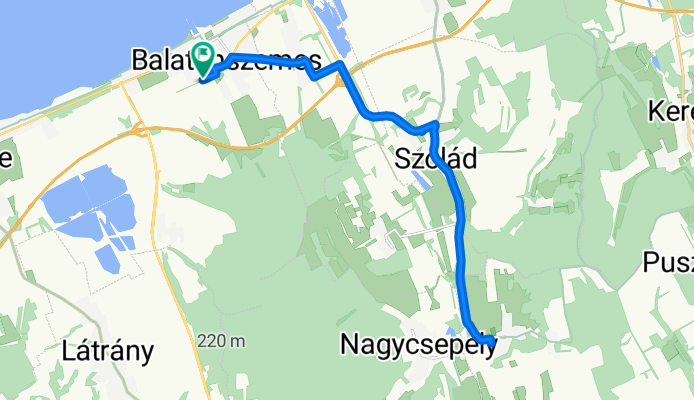 Vörösmarty utca, Balatonszemes - Vörösmarty utca, Balatonszemes