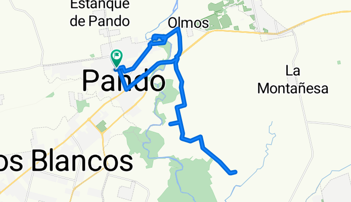 18 de Julio, Pando a Aurelia Casas, Pando