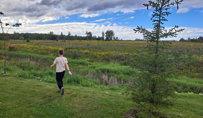 Photo 2 de l’itinéraire Bikemap « красивый вид и шашлычная зона » Photo 2 de l’itinéraire Bikemap « красивый вид и шашлычная зона »