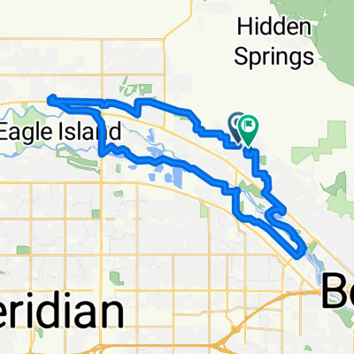 W Gillis Dr, Boise to W Gillis Dr, Boise