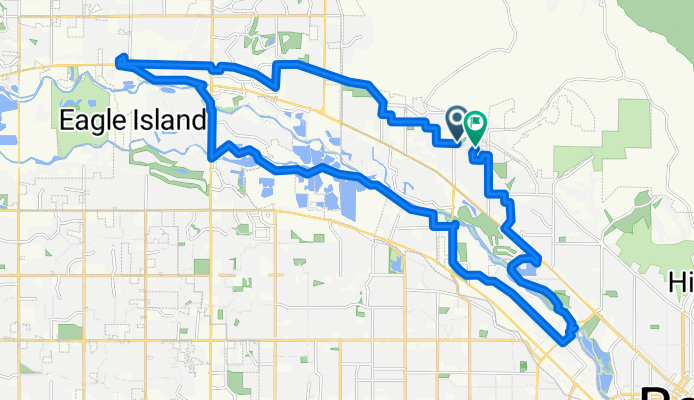 W Gillis Dr, Boise to W Gillis Dr, Boise