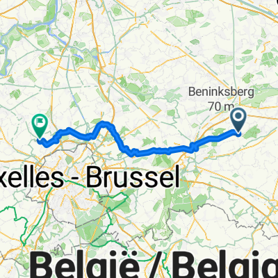 Lozenhoek to Sint-Guduladreef