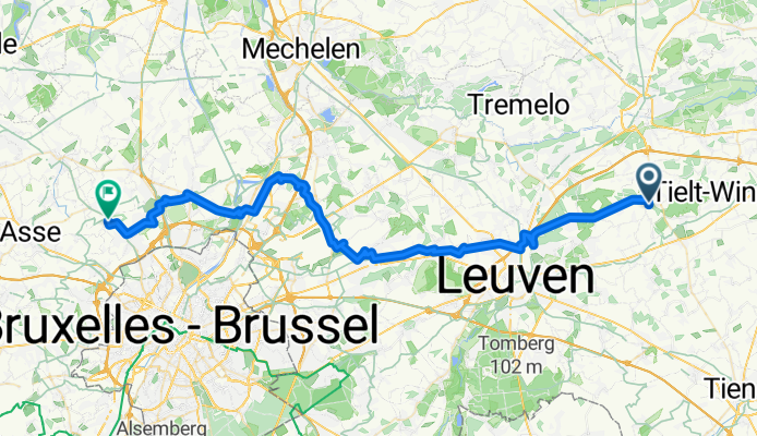 Lozenhoek to Sint-Guduladreef