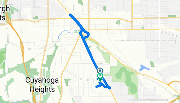 E 97th St, Garfield Heights to E 97th St, Garfield Heights