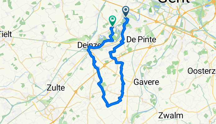From Sint-Martens-Latem to Deinze
