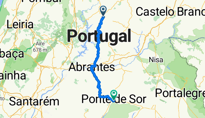 4) Sertã bis Ponte de Sor