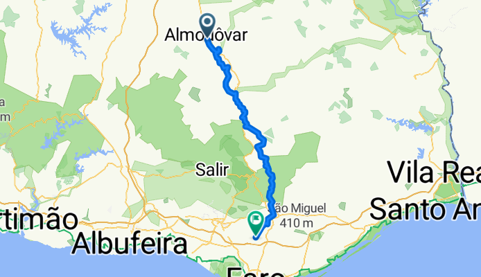 Almodôvar - Santa Bárbara de Nexe