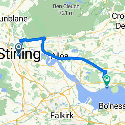 Port Street, Stirling to Erskine Brae, Dunfermline