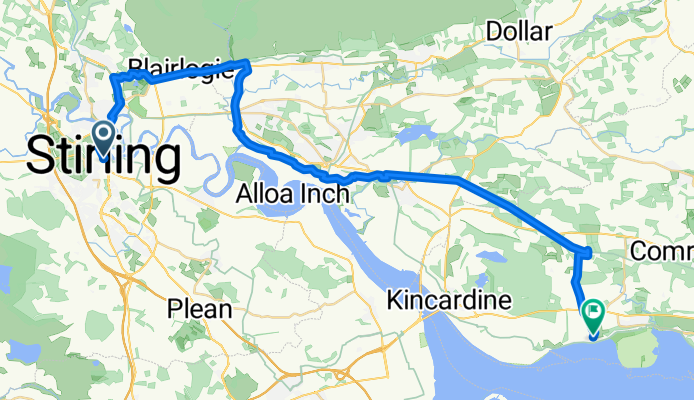 Port Street, Stirling to Erskine Brae, Dunfermline