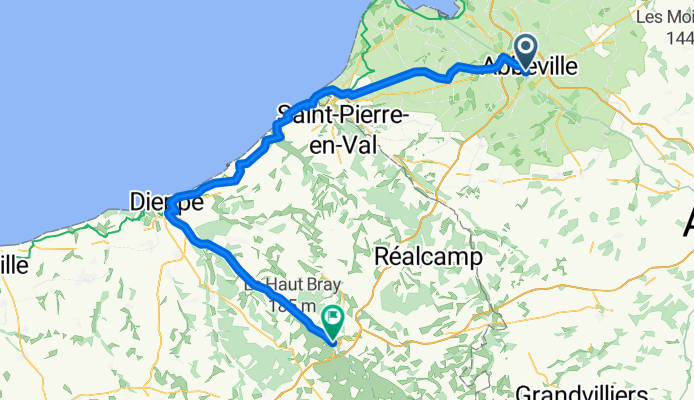 Abbeville to Neufchâtel-en-Bray