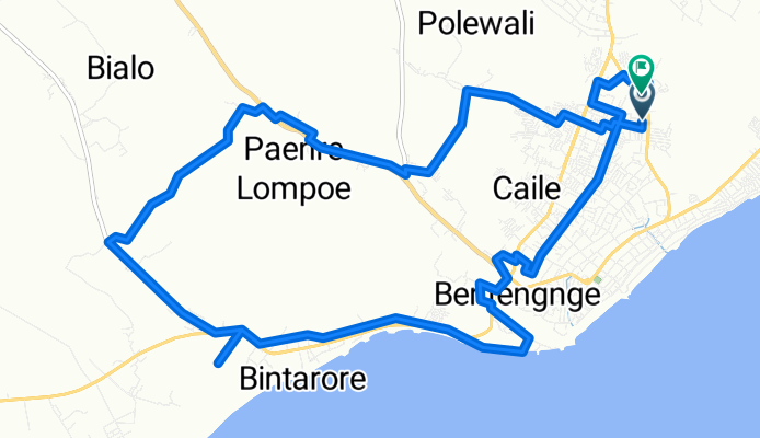 Jalan Kusuma Bangsa to Jalan Kusuma Bangsa