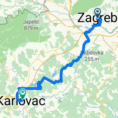 Zagreb - Centar - Karlovac