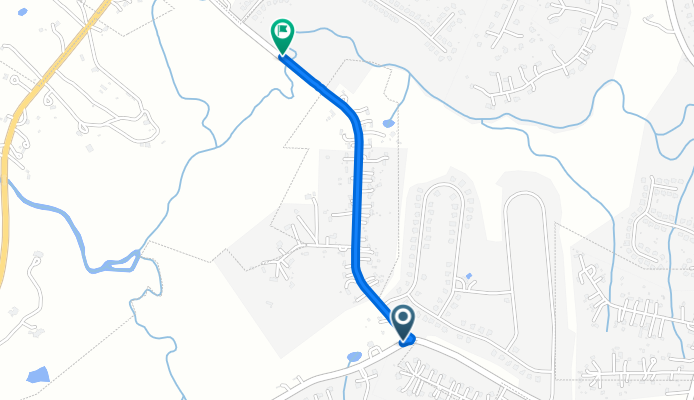 Winding Oaks Trail, Mineral Springs to Verrazano Dr, Waxhaw