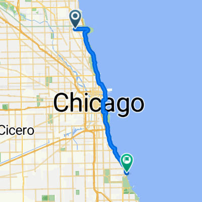North Magnolia Avenue to Lakefront Trail