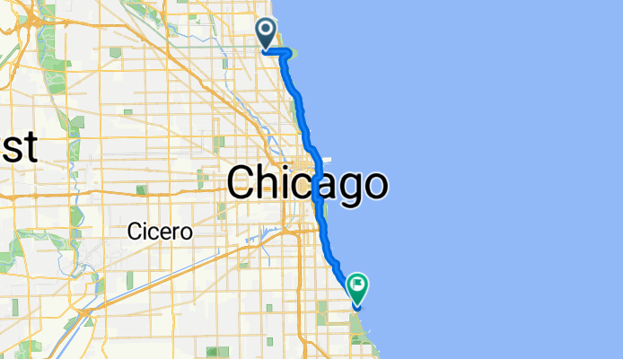 North Magnolia Avenue to Lakefront Trail