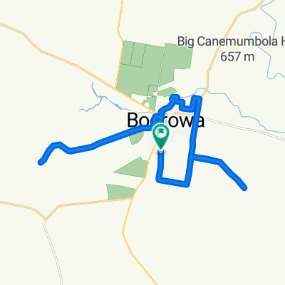 Market St, Boorowa to Market St, Boorowa