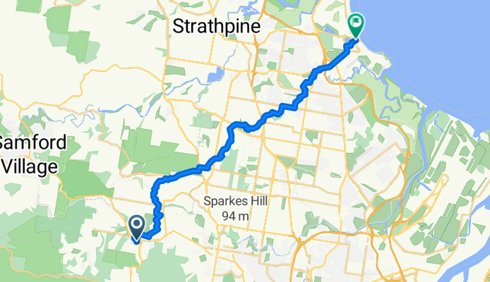 From Home to Seventh Ave Sandgate