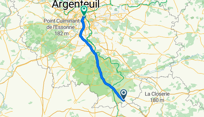 Égreville - Paris