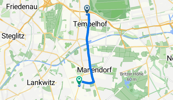 Ringbahnstraße, Berlin nach Großbeerenstraße, Berlin