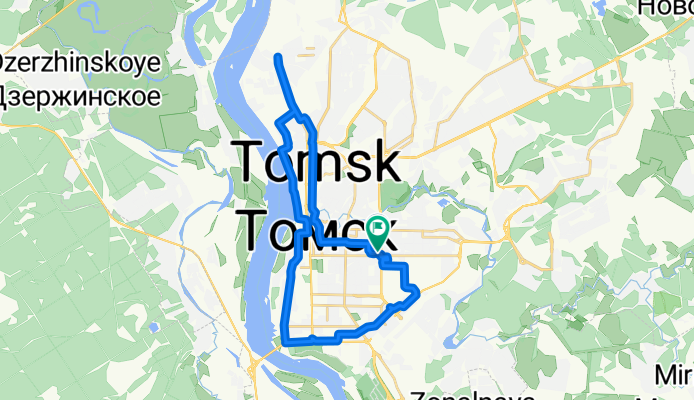 От проспект Фрунзе до пр. Комсомольский