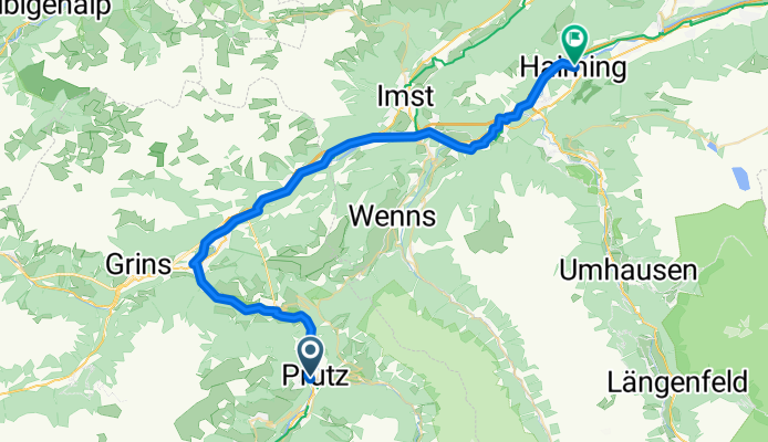 Kirchgasse, Prutz nach Kreuzstraße, Haiming