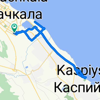 улица Самурского, Махачкала до улица Самурского, Махачкала