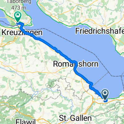 Rosengartenstrasse nach Line Eid Strasse