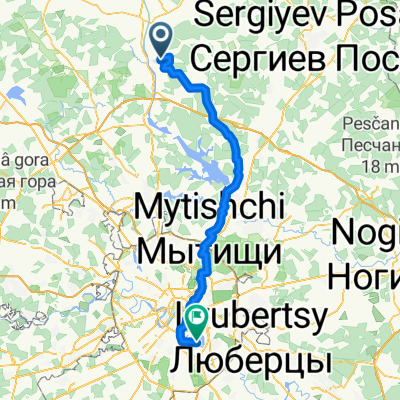 деревня Курово to Затонная улица, Moscow