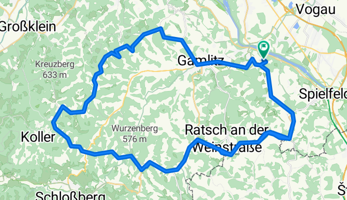 Weinstraßenrunde - die besten Lagen