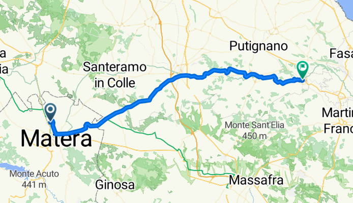 From Matera to Alberobello