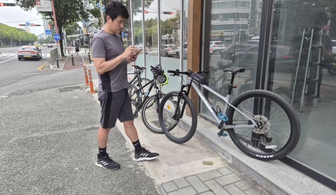 Foto 2 der Bikemap-Route "Ph0]에서 경로달동 1355-10"