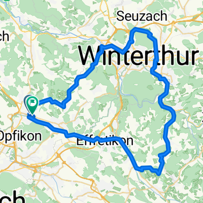 Säntisstrasse nach Säntisstrasse