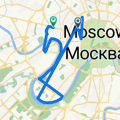 Малая Бронная улица, Москва до улица Красная Пресня, Москва
