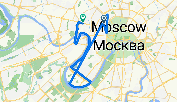 Малая Бронная улица, Москва до улица Красная Пресня, Москва