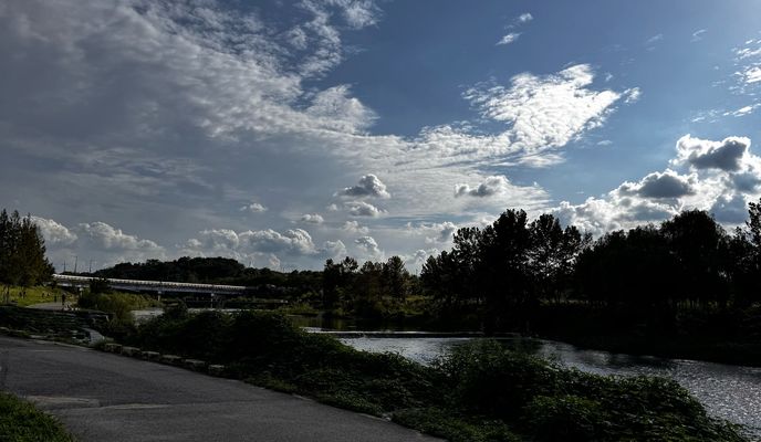 Photo 1 de l’itinéraire Bikemap « 성남동, 성남시에서 신천동, 서울특별시까지 »