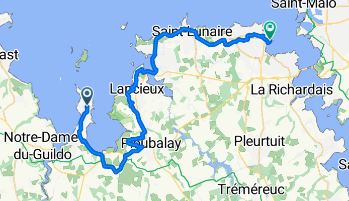 Saint Jacob de la Mer to Dinard (Ferry)