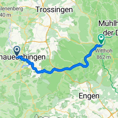 Donaueschingen - Tuttlingen