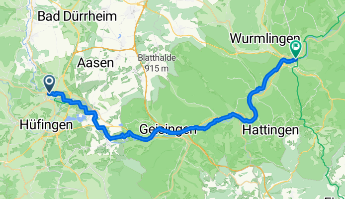 Donaueschingen - Tuttlingen