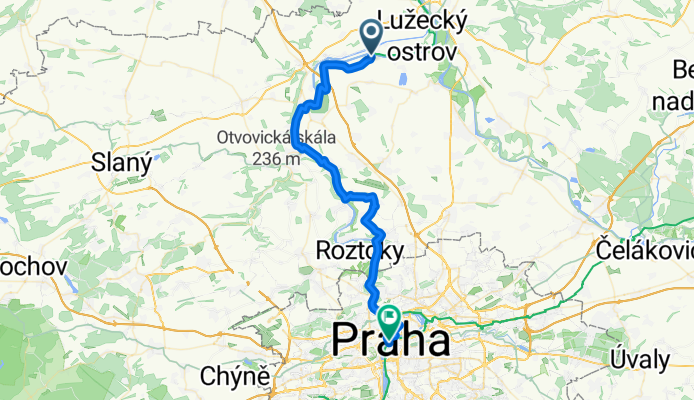 Lužec nad Vltavou - Prague