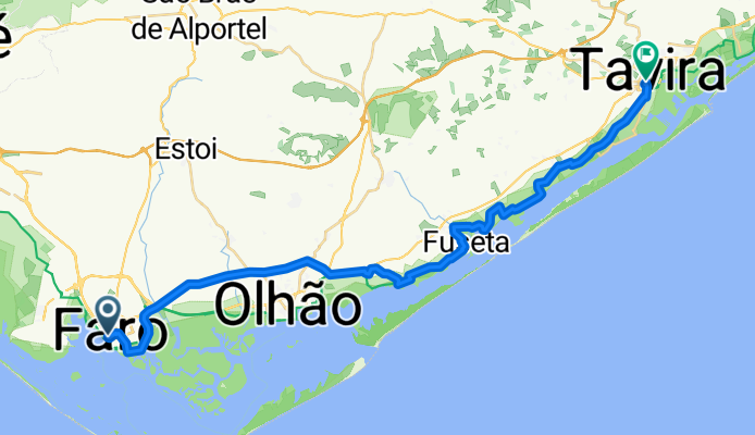 1. Faro - Tavira