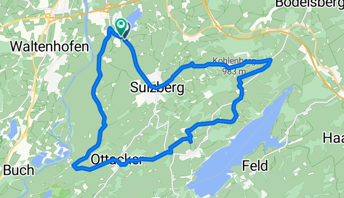 Öschlesee - Moosbach - Ottaker