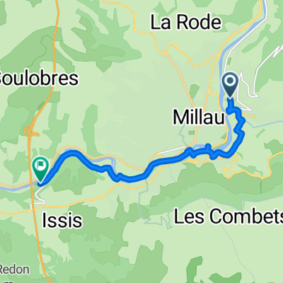 Avenue de Millau Plage nach La Méridienne