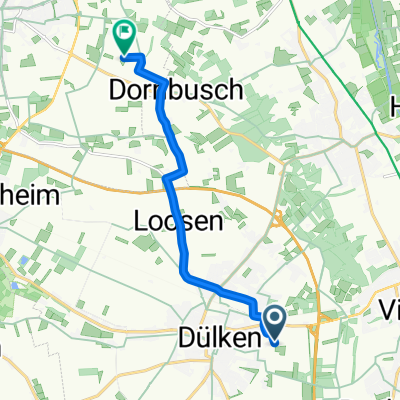 Heesstraße, Viersen nach Bocholt, Nettetal